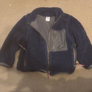 5 for $25!! Carter's Navy Fleece Puffer Jacket